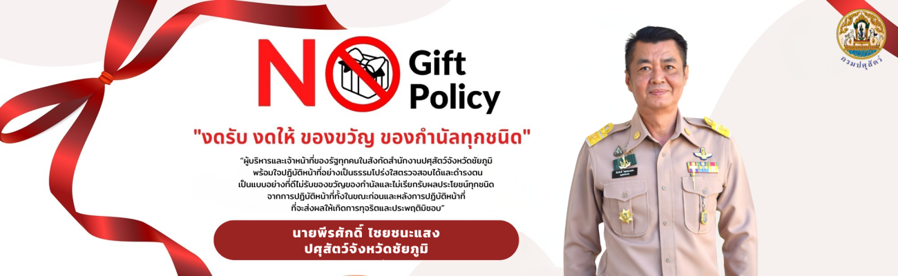 No Gift Policy