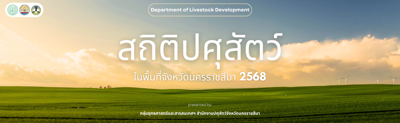 Nakhonratchasima livestock data 2025