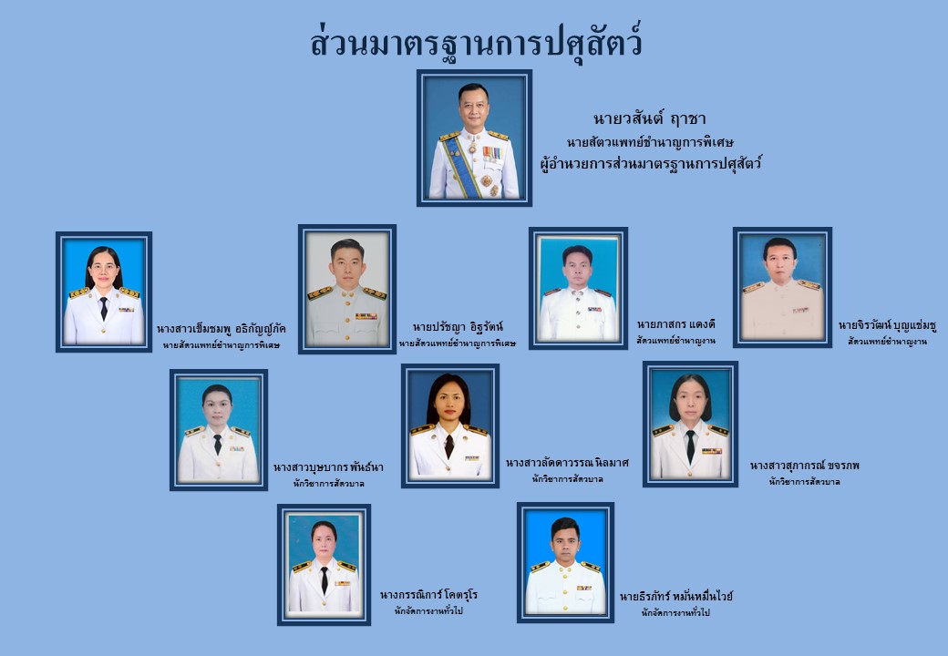ผังส่วนมาตรฐานการปศุสัตว์
