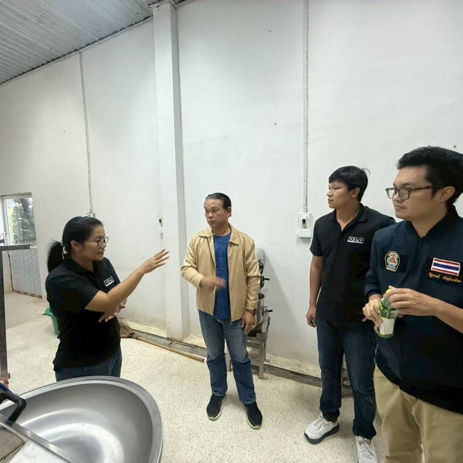 สำนักงานปศุสัตว์เขต 3 ติดตามโครงการสร้างความเข้มแข็งการเลี้ยงแพะแบบยั่งยืน