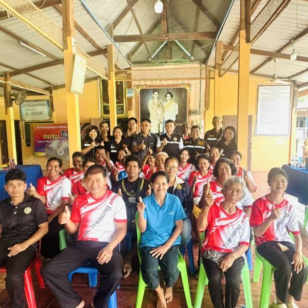 ปศุสัตว์จังหวัดสุรินทร์ ร่วมต้อนรับเจ้าหน้าที่จากกองงานพระราชดำริฯ ลงพื้นที่ติดตามโครงการเกษตรทฤษฎีใหม่ ณ อำเภอลำดวน จังหวัดสุรินทร์