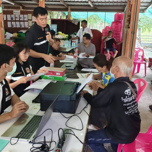 ปศุสัตว์โคราช ติดตามงาน ธ.ค.ก. อ.ปักธงชัย