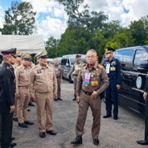 การประชุมและเตรียมการสำรวจพื้นที่ เพื่อเตรียมการรับเสด็จ