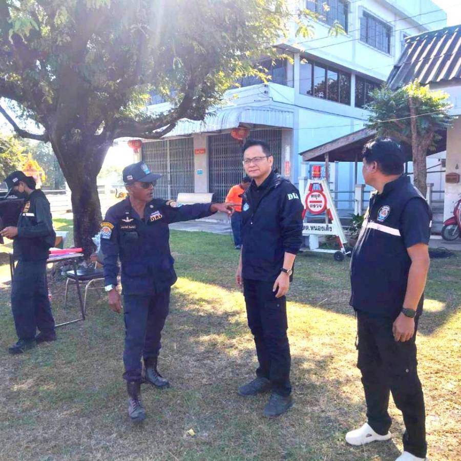 ปศุสัตว์เขต 3 ตรวจเยี่ยม และสนับสนุนการปฏิบัติควบคุมโรคปากและเท้าเปื่อย พื้นที่จังหวัดสุรินทร์