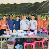 ออกหน่วยบริการสัตวแพทย์เคลื่อนที่ ภายใต้กิจกรรม พอ.สว. จังหวัดเคลื่อนที่