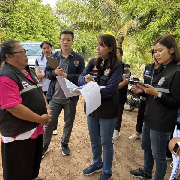 ปศุสัตว์โคราช ร่วมกับภาคีเครือข่ายสอบสวนโรคพิษสุนัขบ้าในพื้นที่ อ.เมืองนครราชสีมา