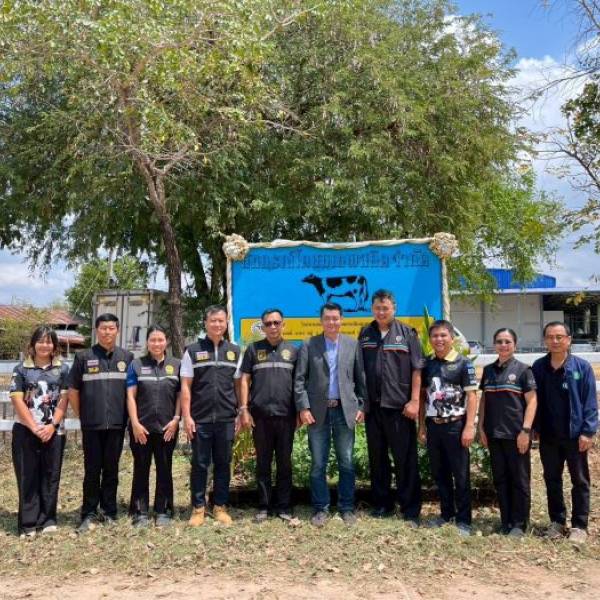 ปศุสัตว์ชัยภูมิ เข้าตรวจสอบโรงงานแปรรูปผลิตภัณฑ์นม ที่เข้าร่วมโครงการอาหารเสริม(นม) โรงเรียน 