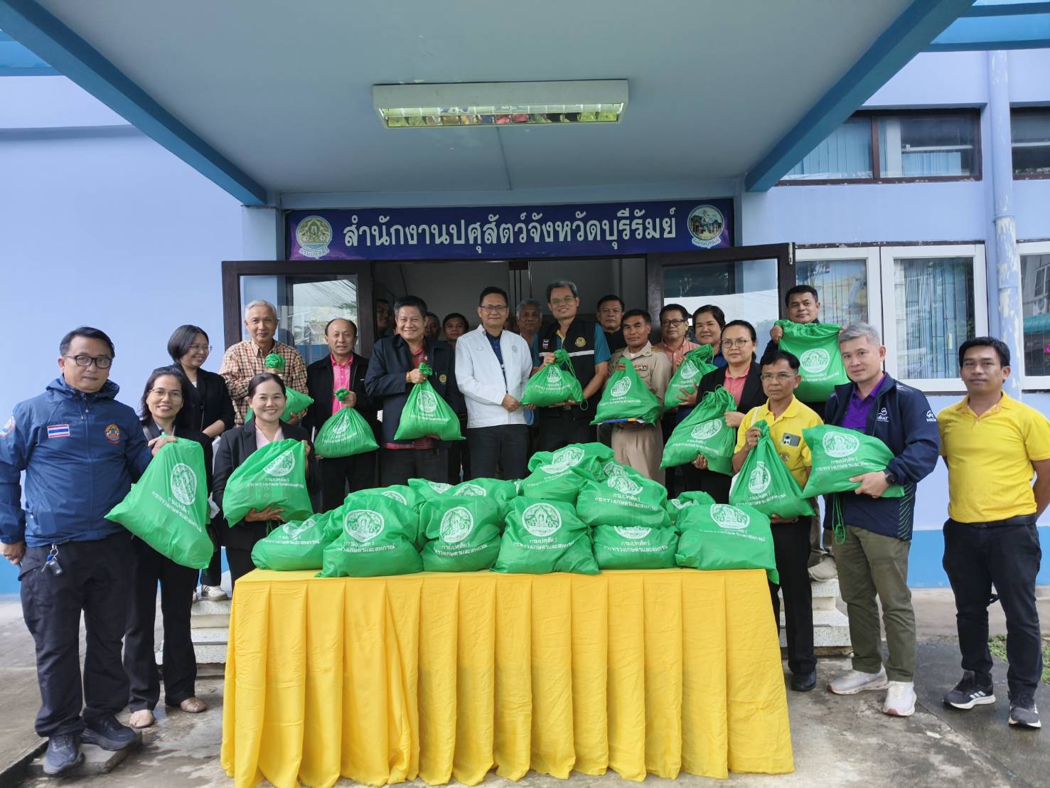 การตรวจราชการของผู้ตรวจราชการกรมปศุสัตว์ รอบที่ 2 ประจำปีงบประมาณ พ.ศ. 2568 (จังหวัดบุรีรัมย์)