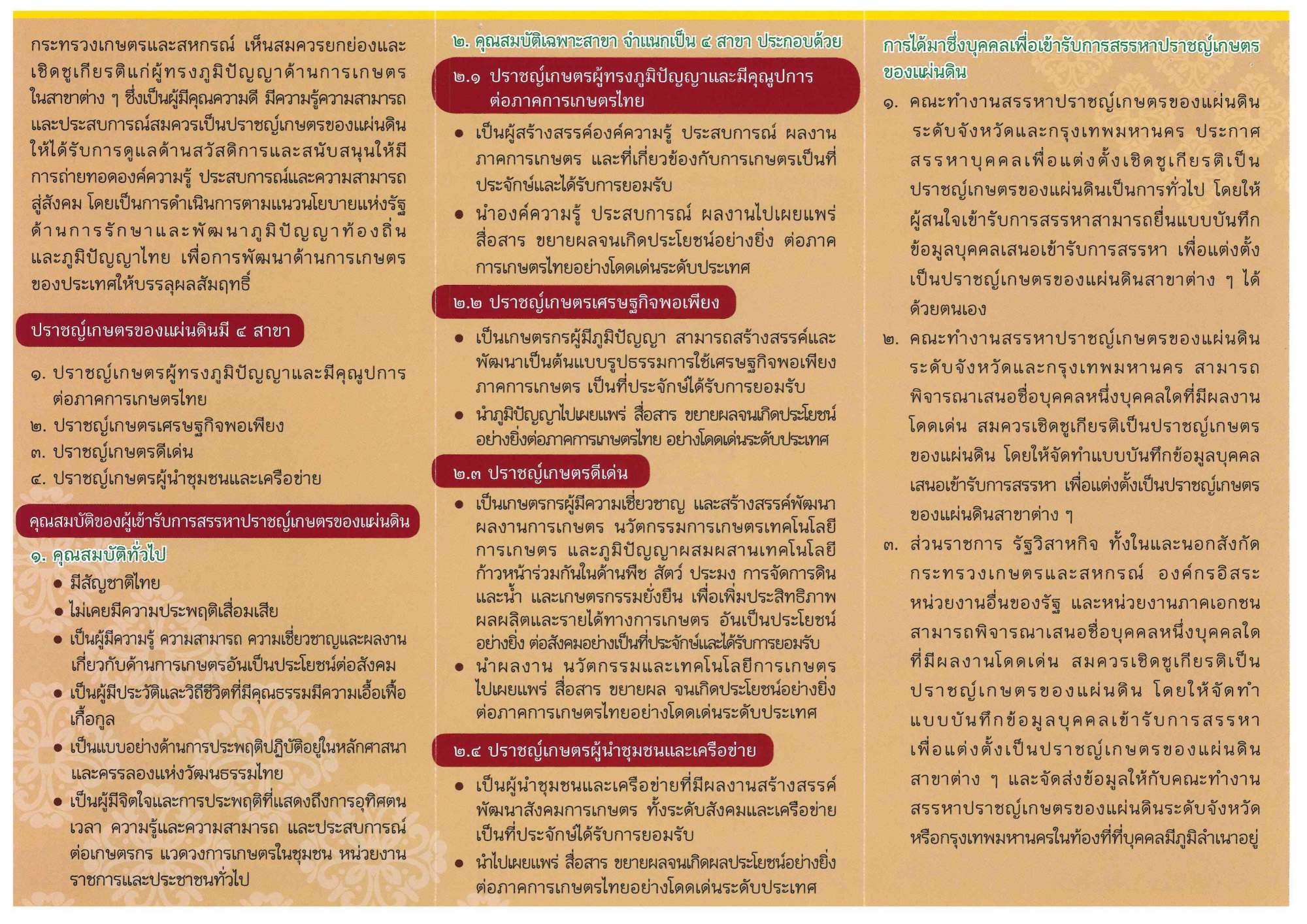 การสรรหาปราชญ์ของแผ่นดิน 2569 หน้า รูปภาพ 1
